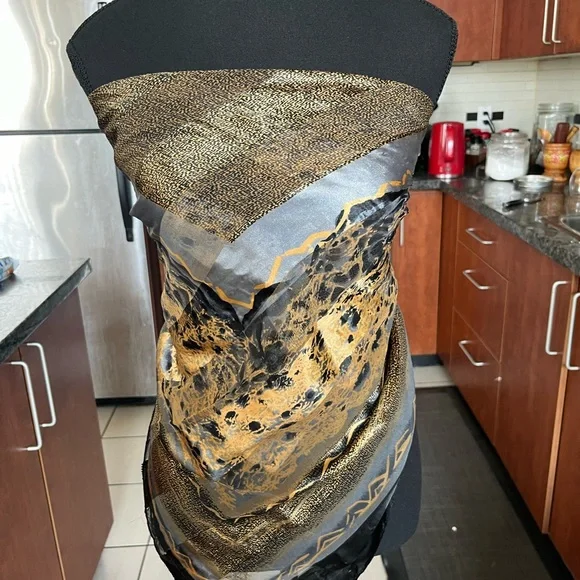 Satin Scarf - Picture 5 of 6